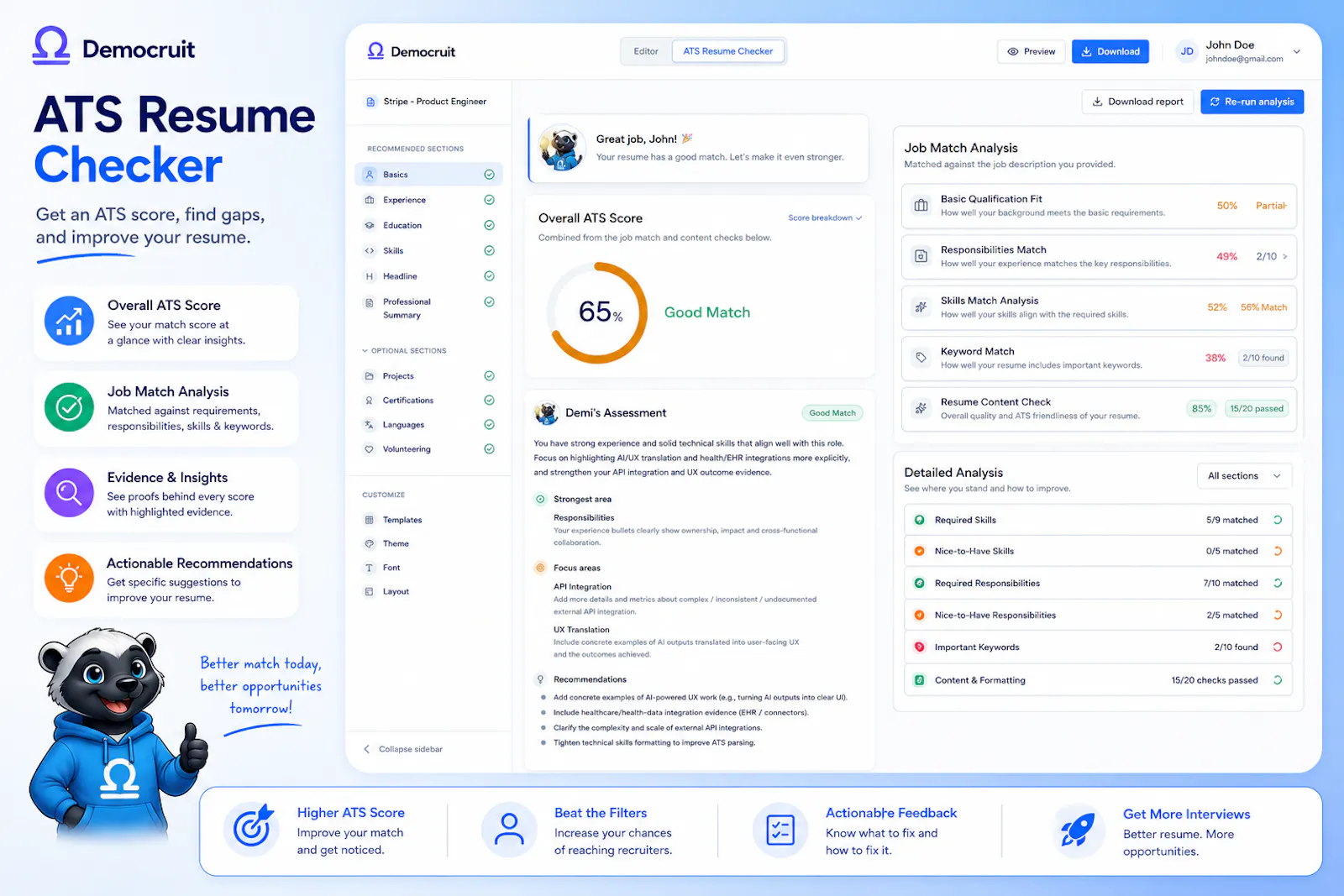Democruit screenshot 4