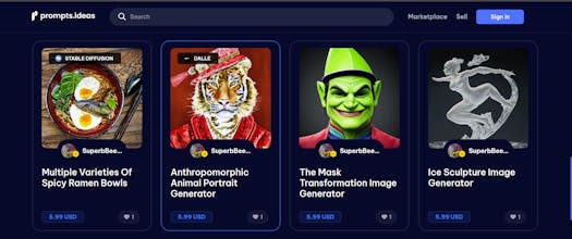 New Prompt Templates on PromptIdeas! gallery image