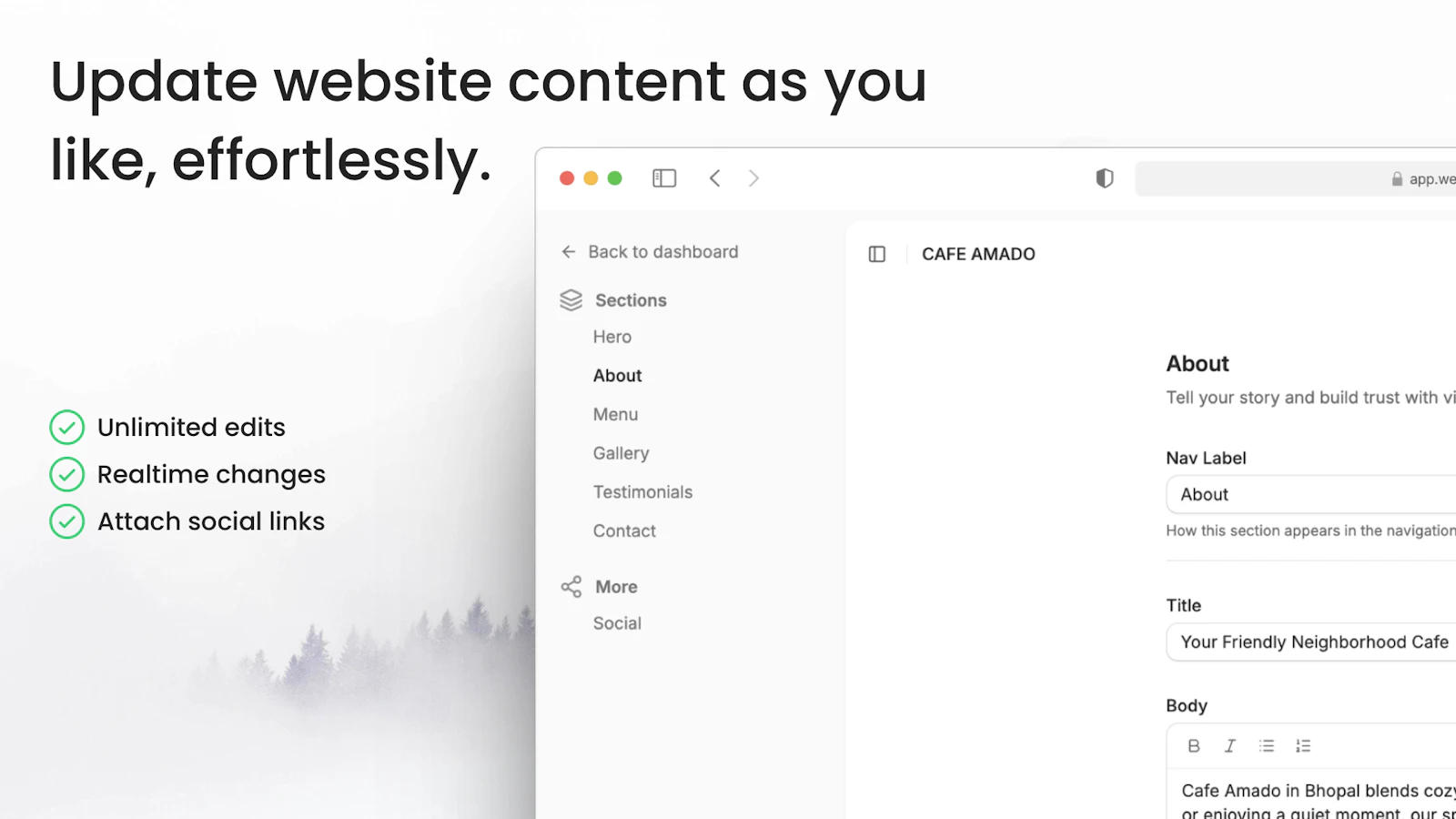 Webbin screenshot 3