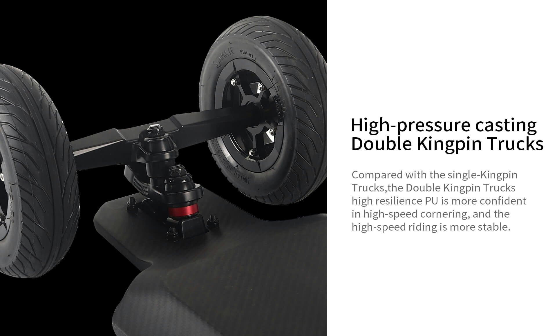 B-ONE Carbon AT electric skateboard gallery image