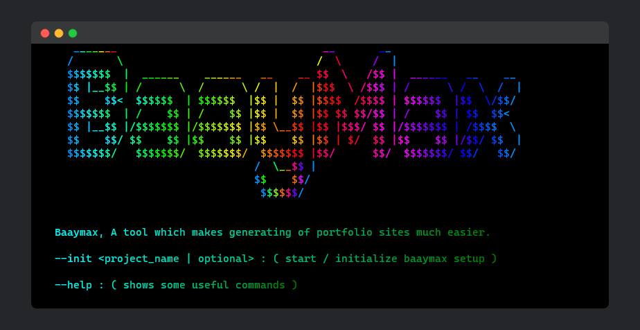 Baaymax - สร้างไซต์พอร์ตโฟลิโอที่ไม่ซ้ำกันจากโปรไฟล์ GitHub ของคุณ media 2