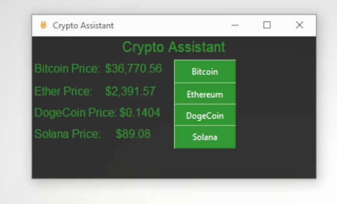 Webscraping Applications with GUI gallery image