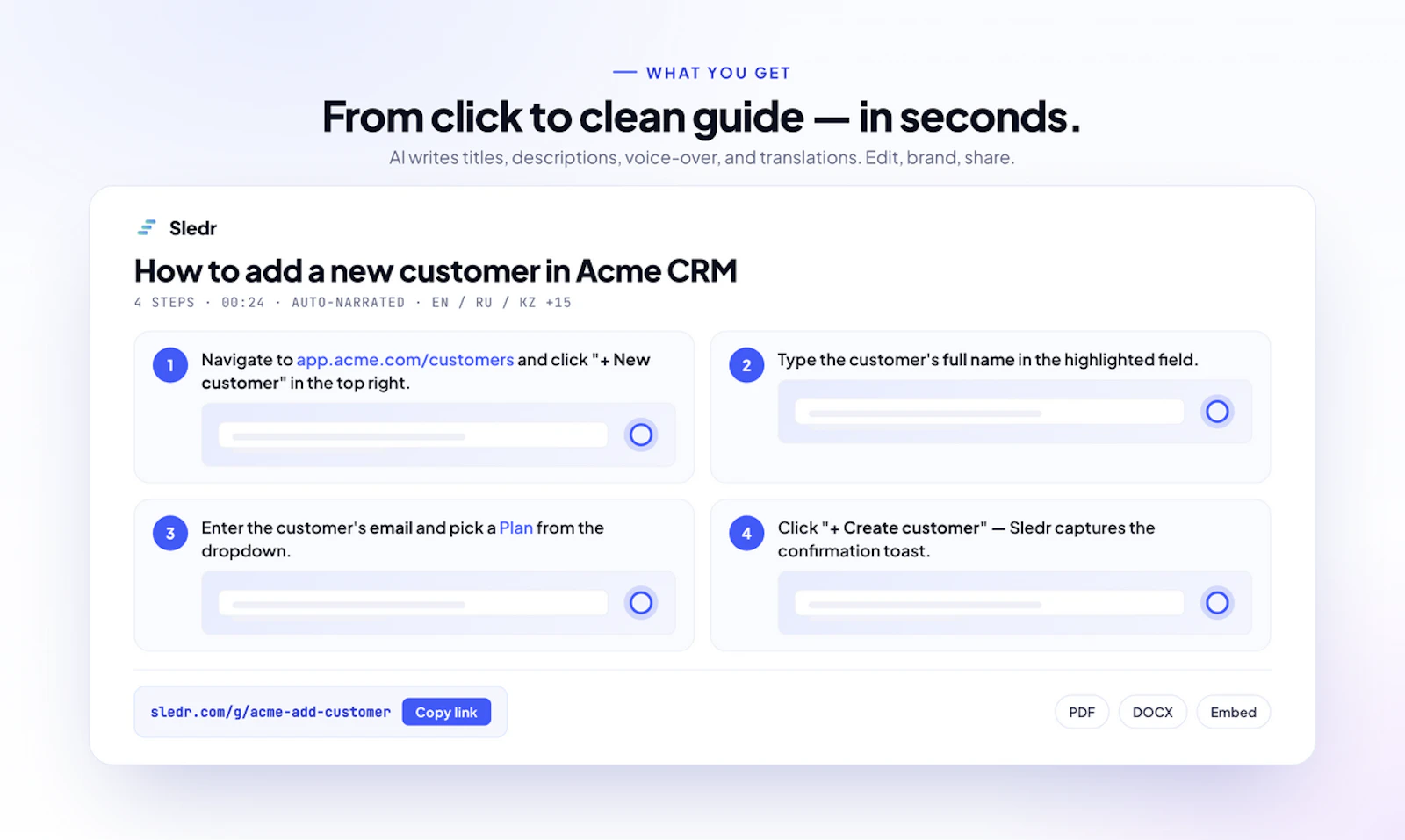 Sledr - Your AI Workflow Recorder screenshot 3