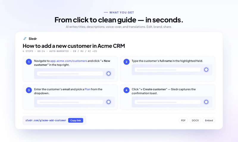 Sledr - Your AI Workflow Recorder screenshot 3