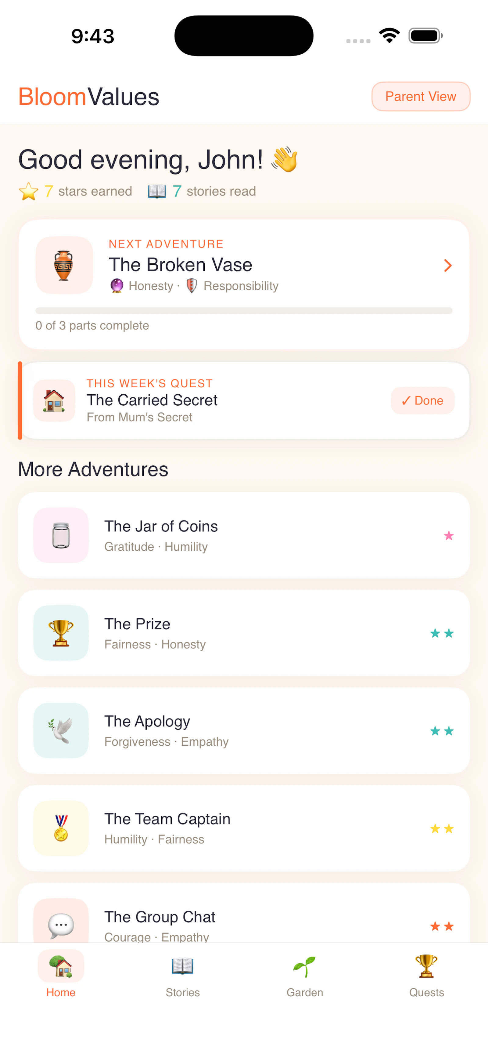 BloomValues screenshot 2