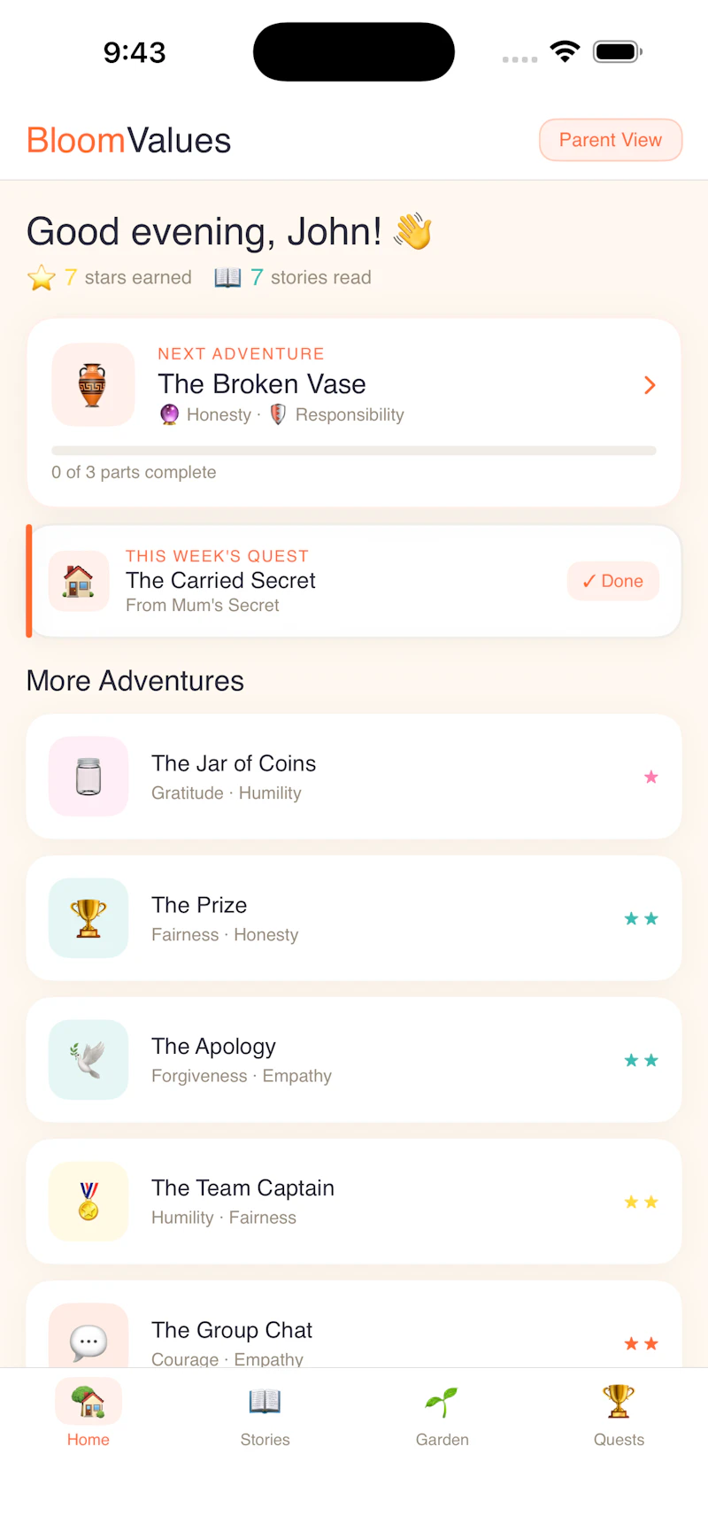 BloomValues screenshot 2