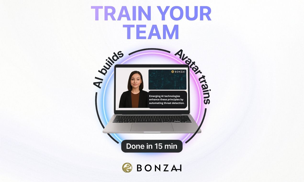 Mídia 3 de Bonzai Ai Race Criador - Transforme qualquer documento em um curso de vídeo envolvente em 15 min