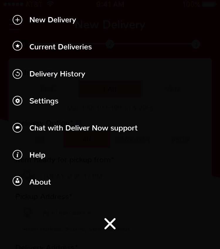 DeliverNow | On Demand Courier App gallery image