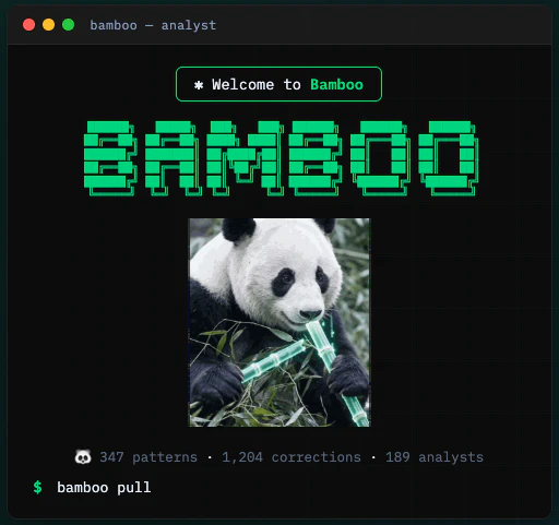Bamboo — self learning analytics Skill logo