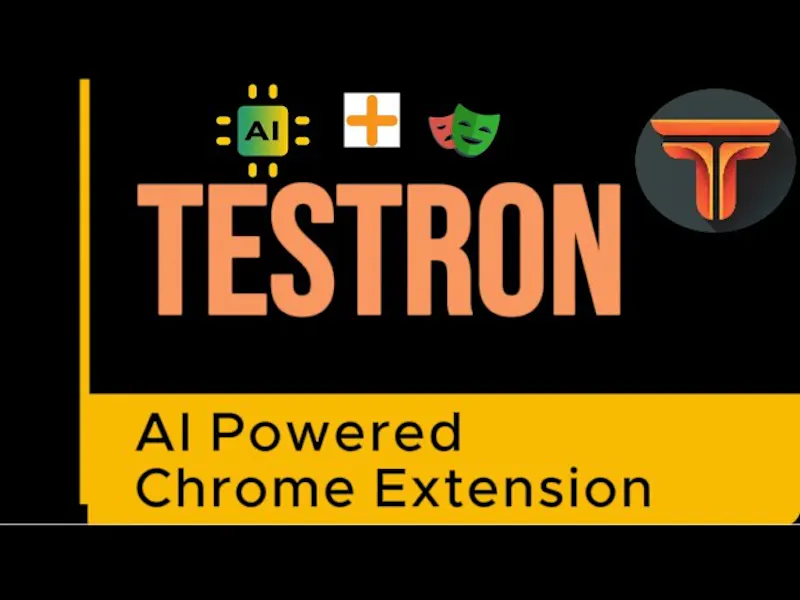 Testron - AI-Powered Testing Platform screenshot 1 (video preview)