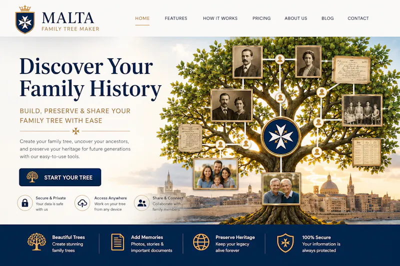Online Family Tree Maker screenshot 1