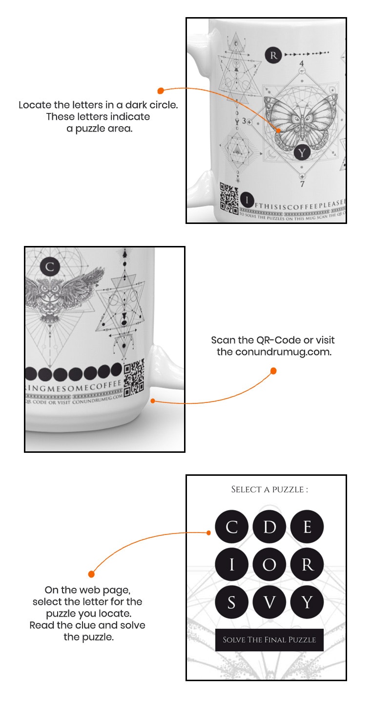 conundrumug - แก้วกาแฟที่เต็มไปด้วยปริศนา media 7