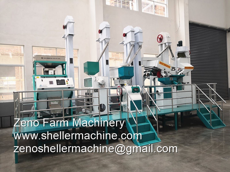 Automatic Rice Mill Production line