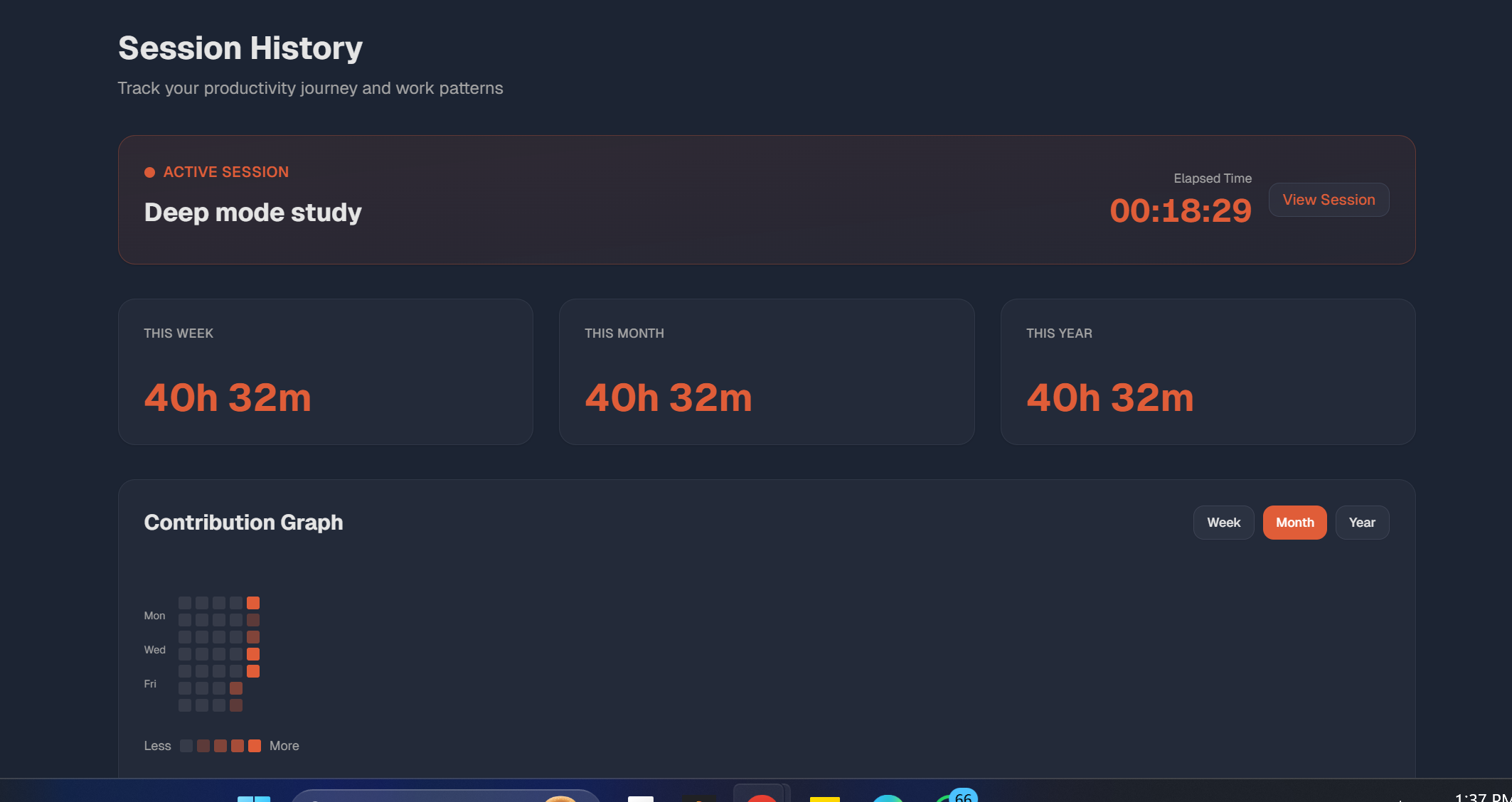 TrackFocus - Screenshot 4 showing product features and functionality