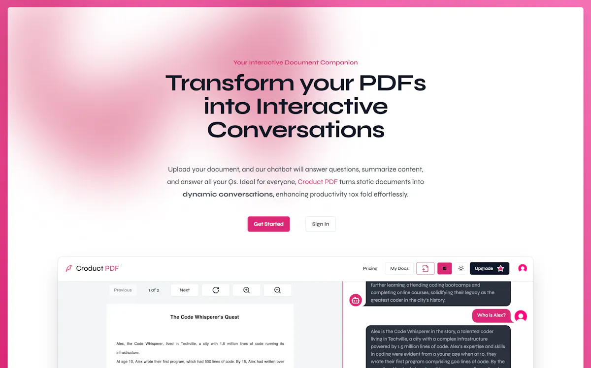 Croduct PDF