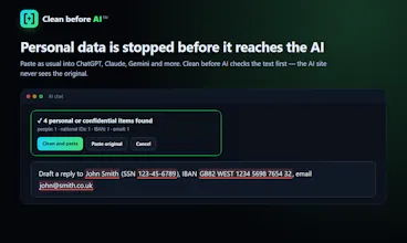 Clean before AI gallery image
