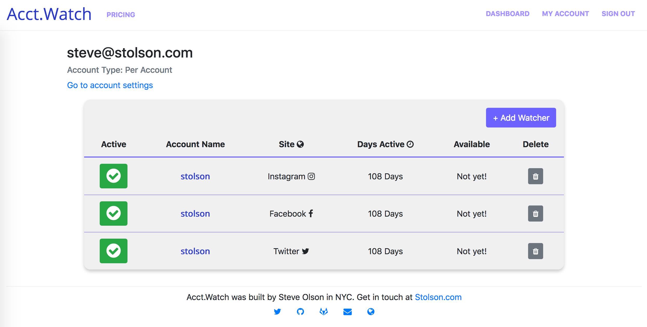 Acct.Watch gallery image