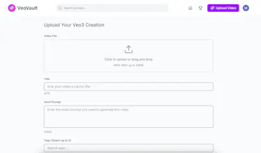 Veovault - Veo3 Prompt Library gallery image