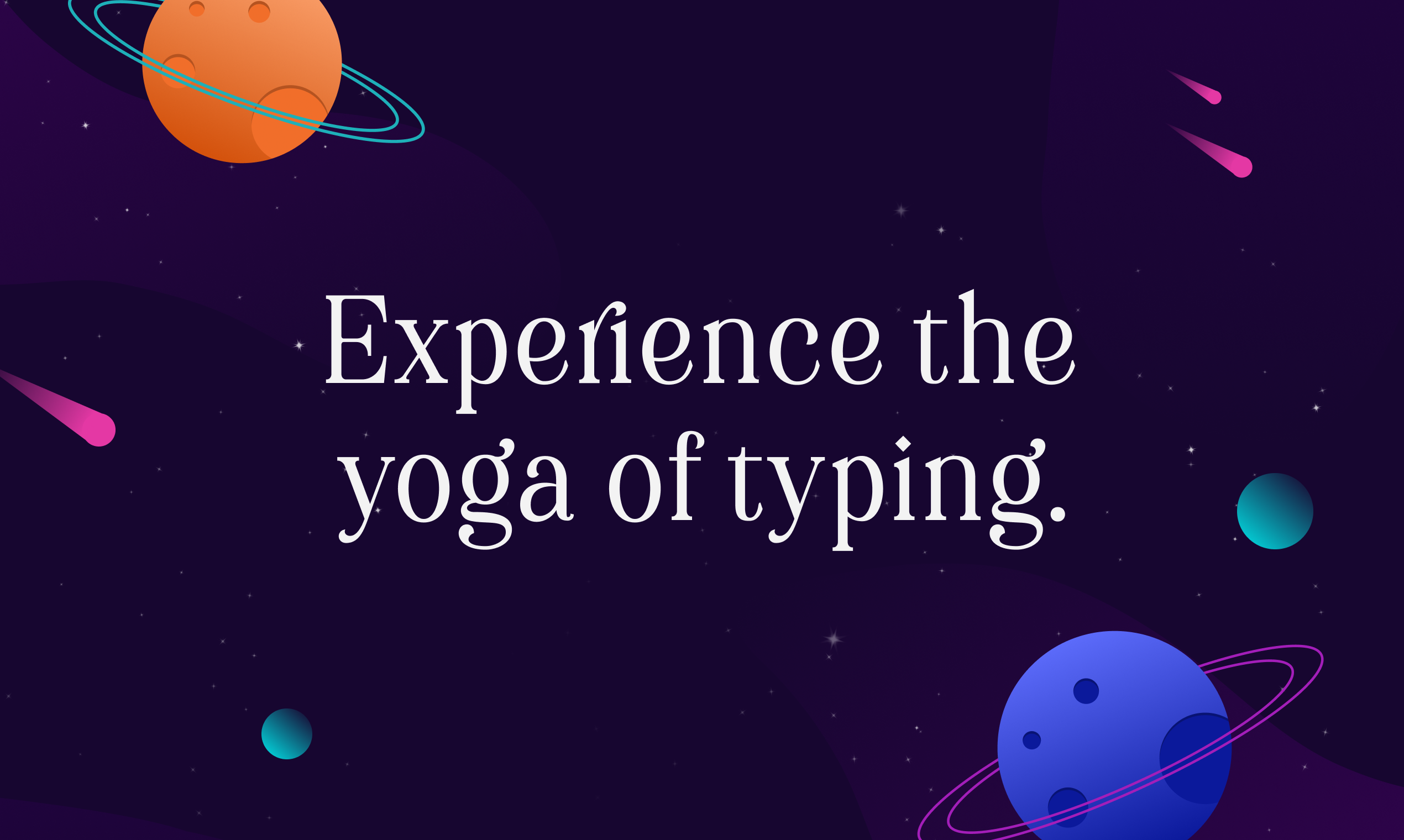 Toetsenbordyoga - Een ander soort typen trainer media 1