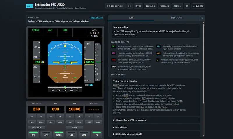 Qub-its Labs — Aviation Trainers screenshot 2