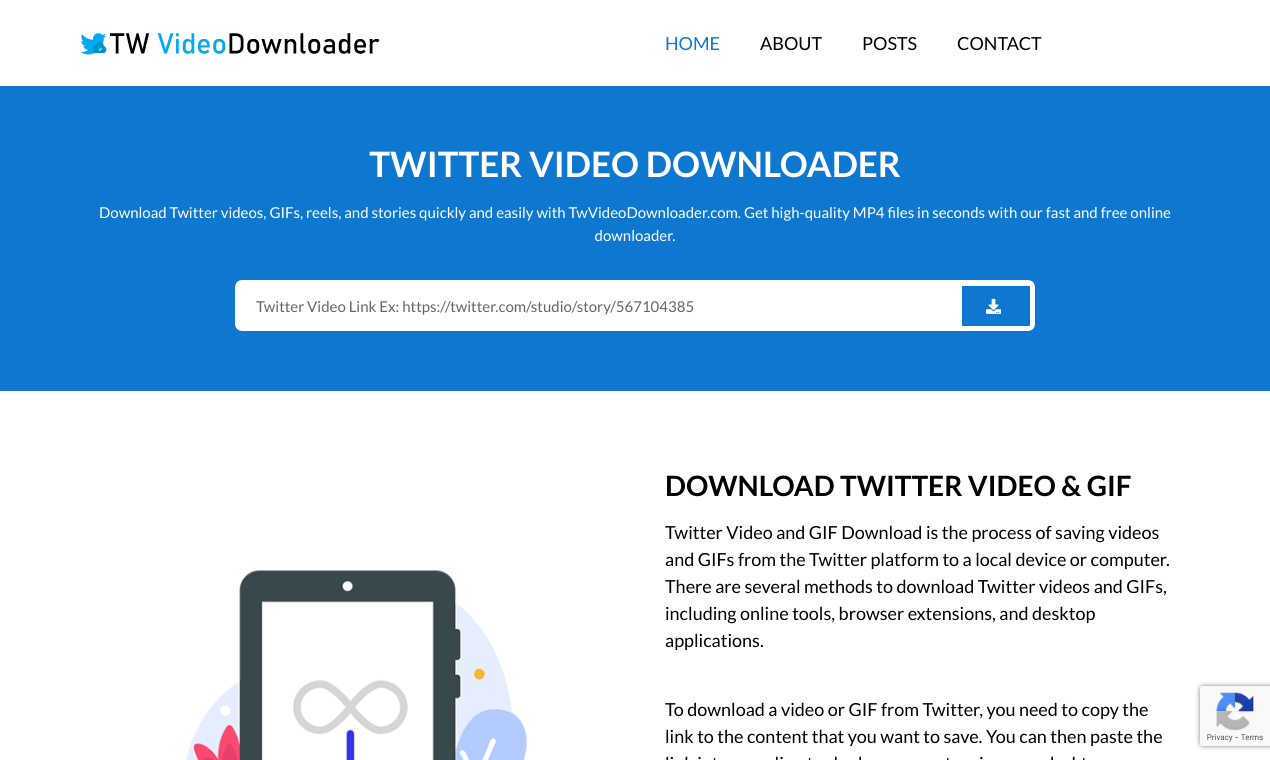 Twitter Video & GIF Downloader