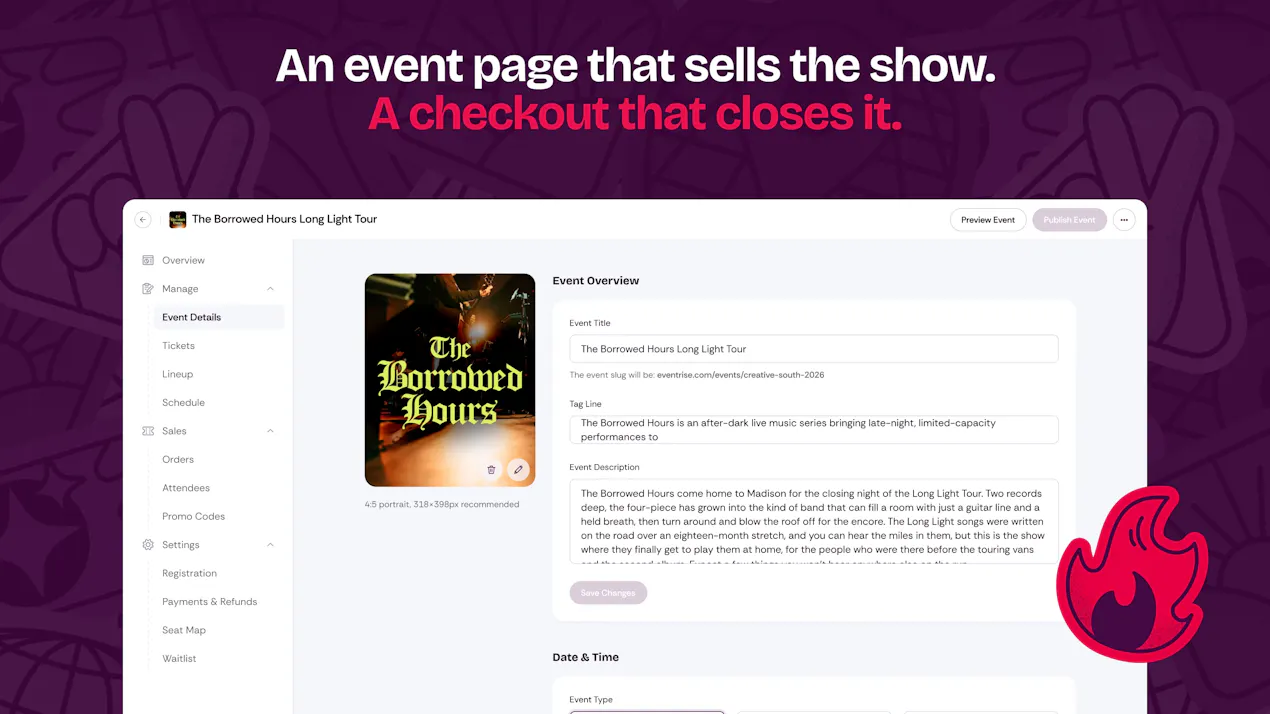 Eventrise product