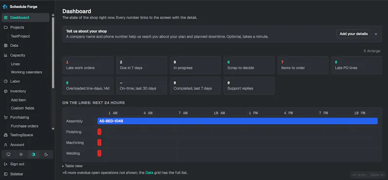 Schedule Forge screenshot 7