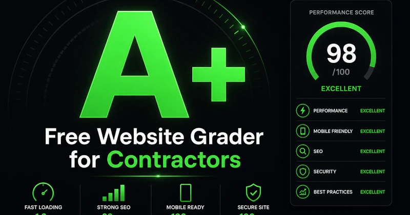 Contractor Site Grader screenshot 1