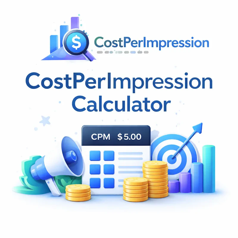 Cost Per Impression Calculator screenshot 1
