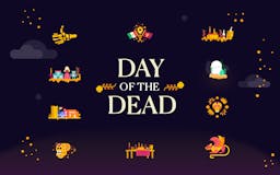 Free Animated Illustrations Pack (Day of the Dead) media 3