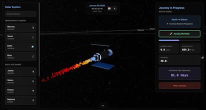 Celestial Vehicle Propulsion Simulator gallery image