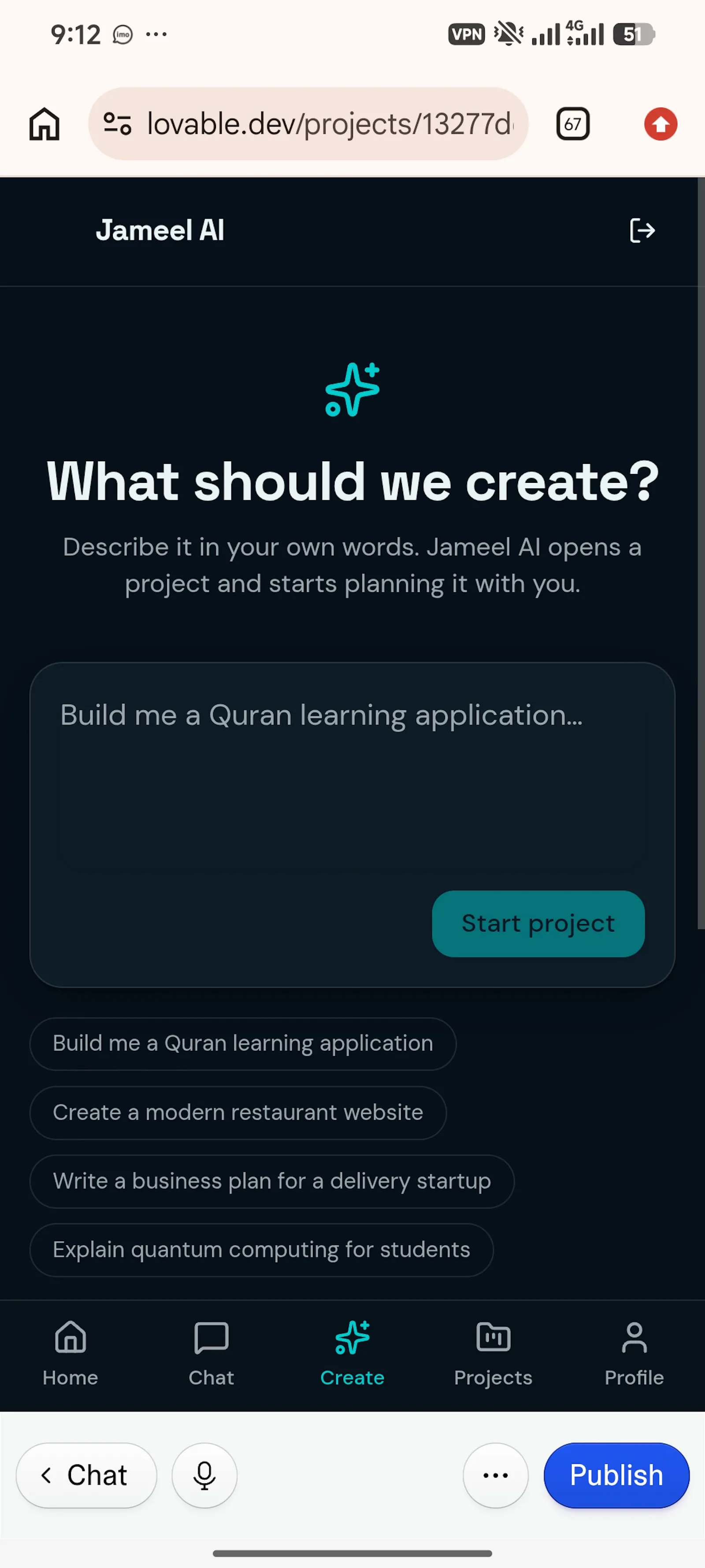 Jameel AI Chat screenshot 4