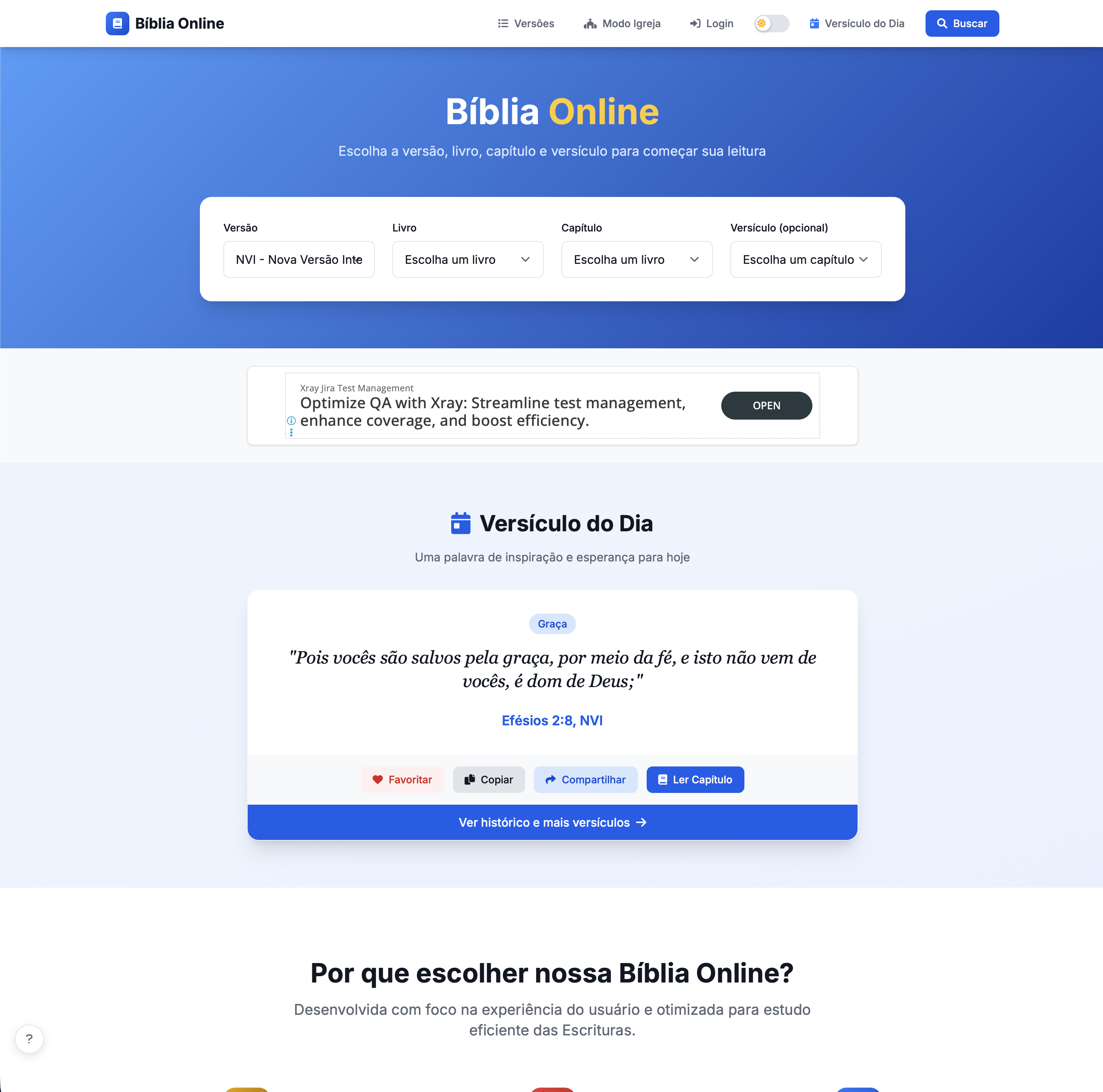 Bíblia Online screenshot 1