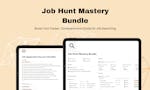 Job Hunt Mastery Bundle image