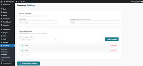 LangPilot gallery image