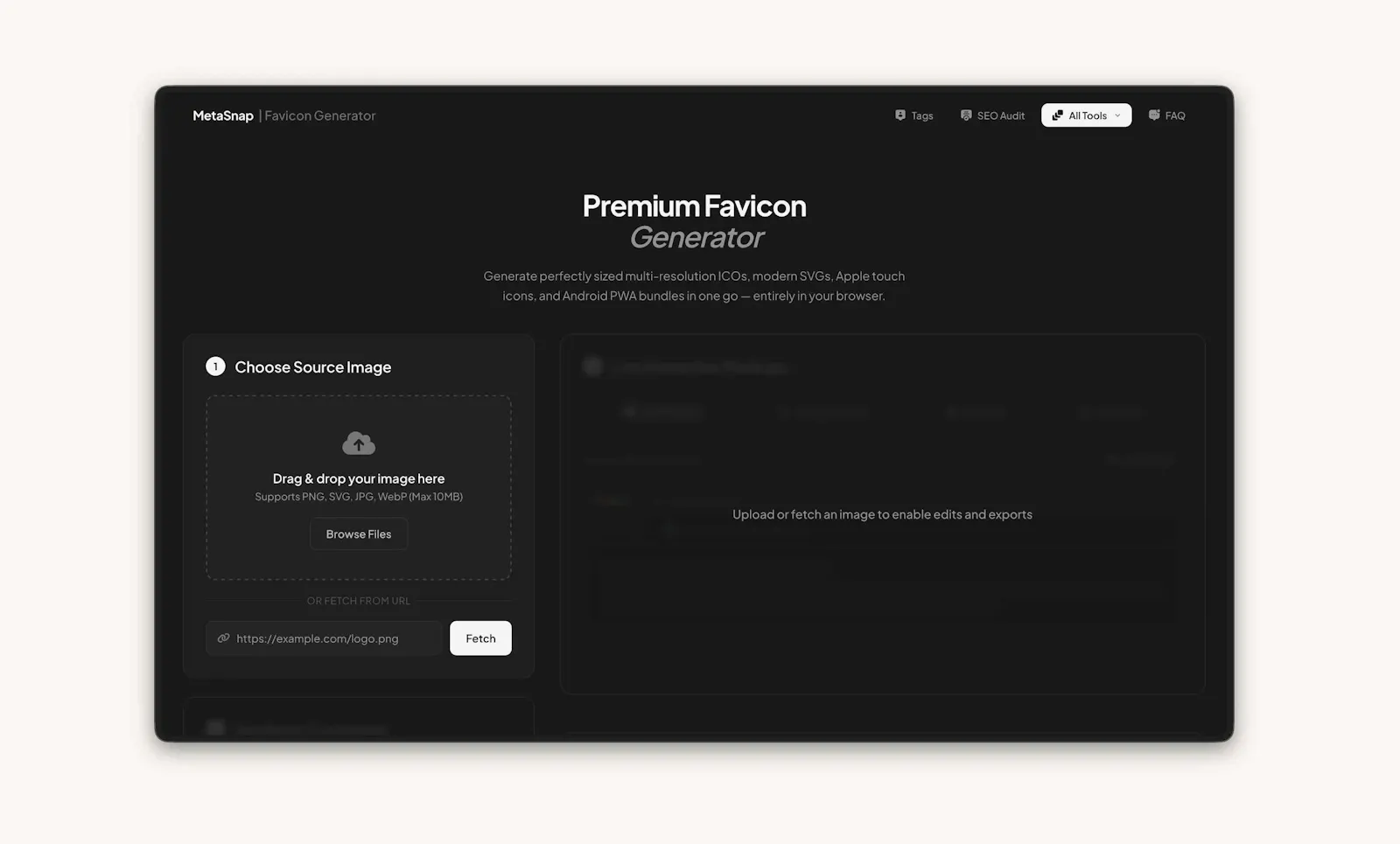 MetaSnap screenshot 2