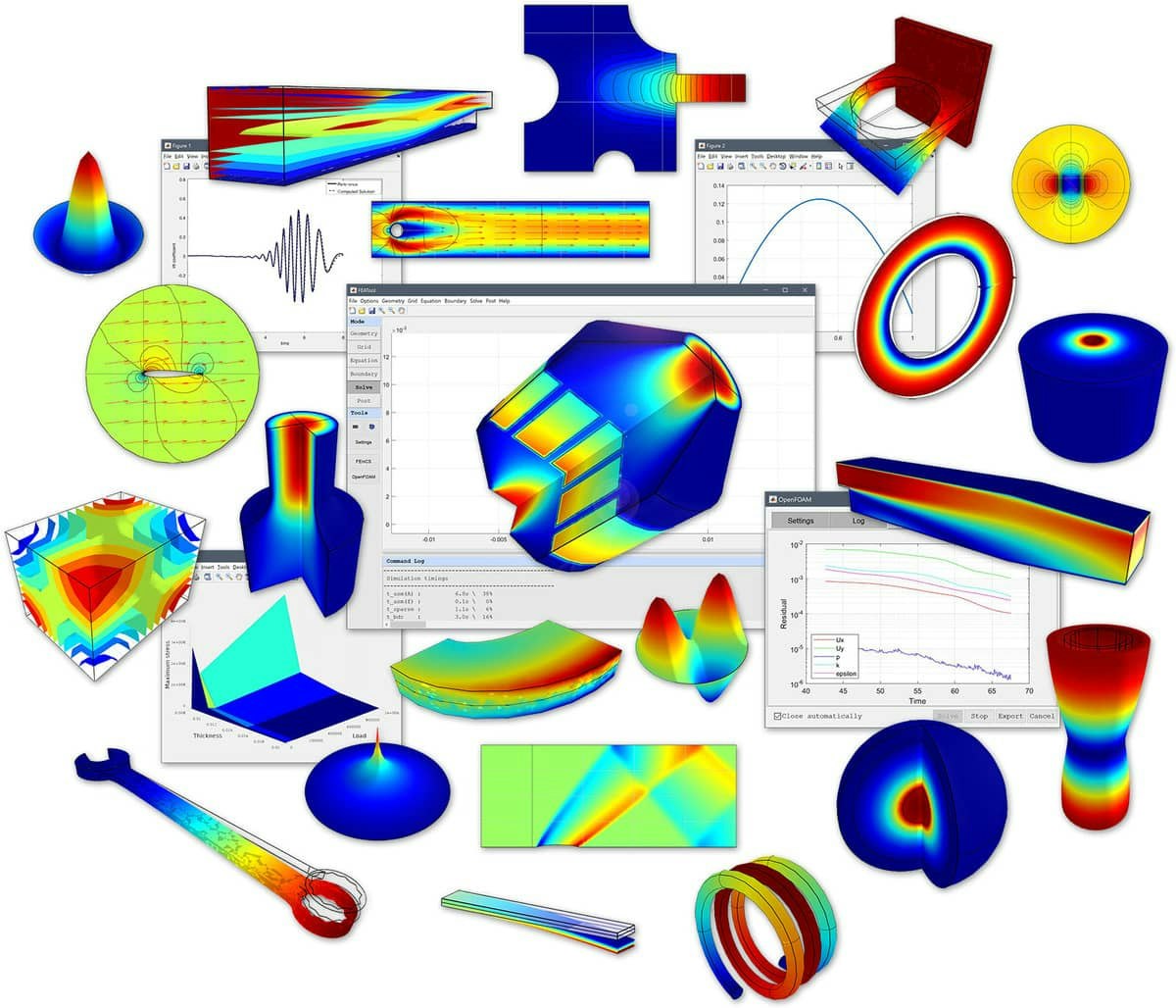 FEATool Multiphysics gallery image