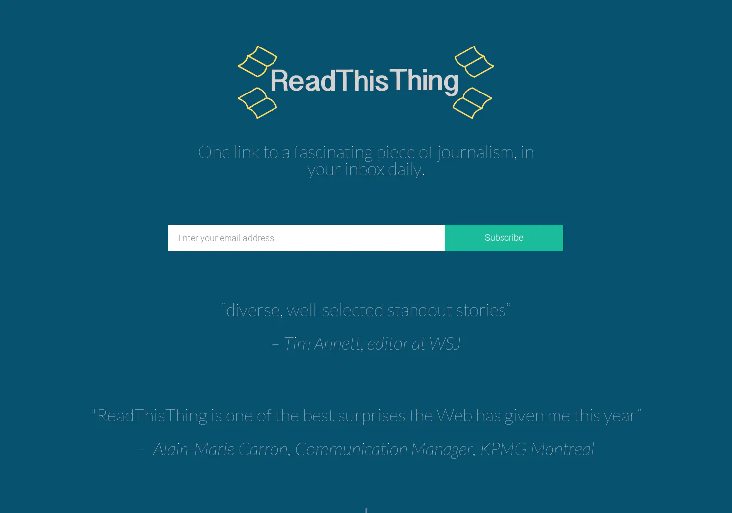 ReadThisThing
