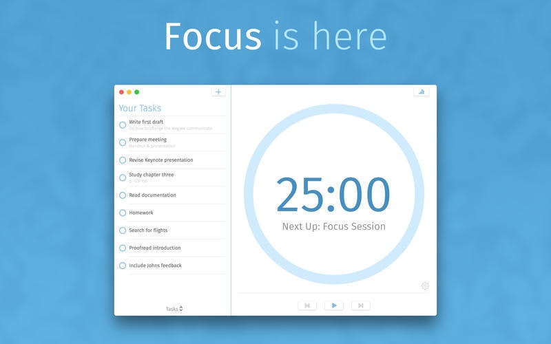 Focus - Productivity Timer for iPhone, iPad, Apple Watch and gallery image