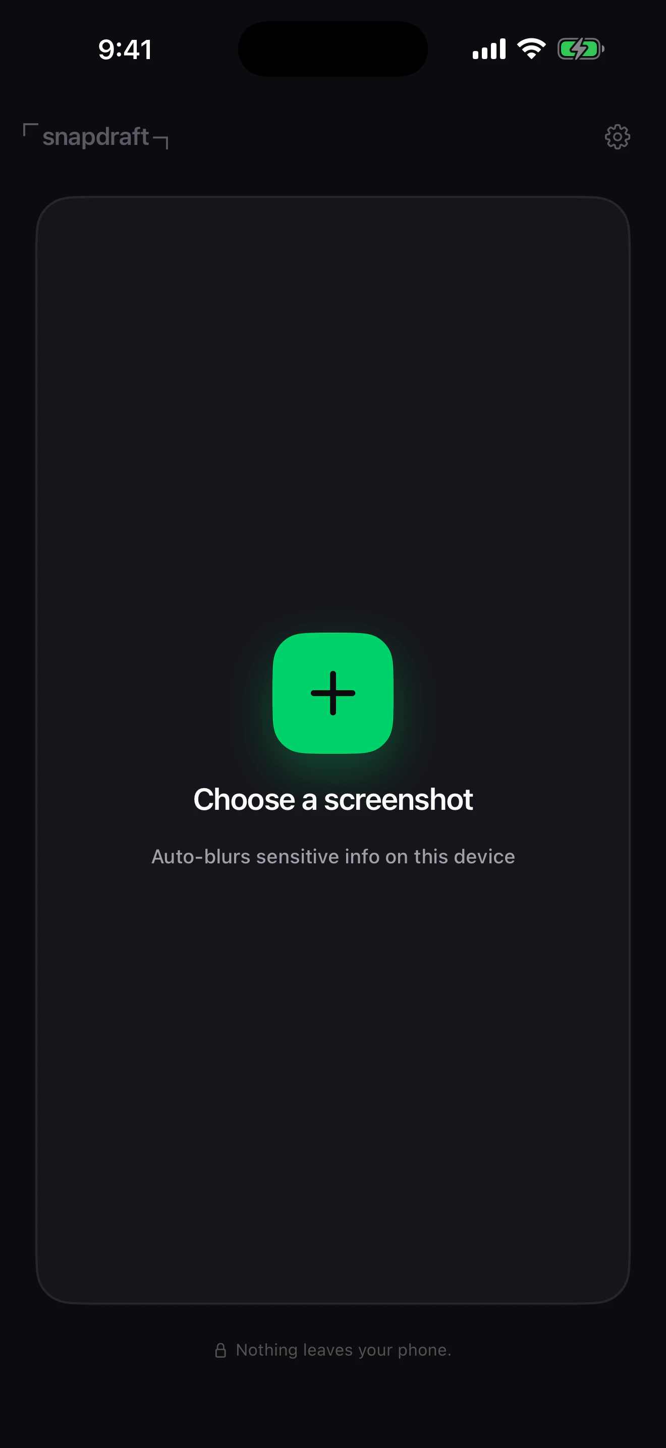 Snapdraft screenshot 1