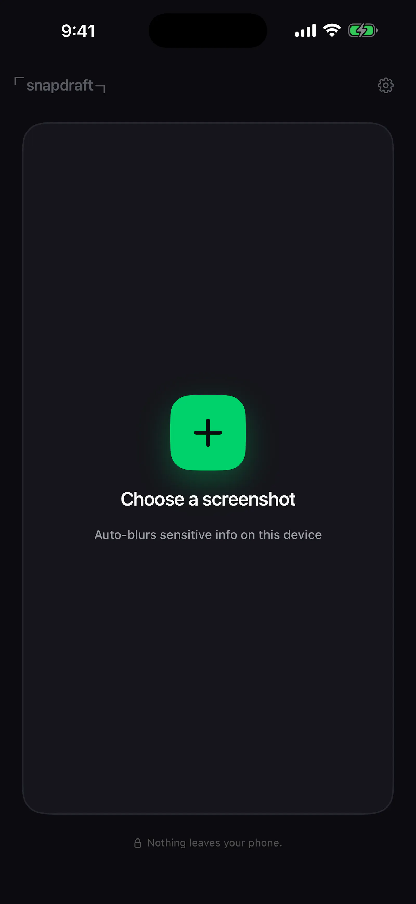 Snapdraft screenshot 1