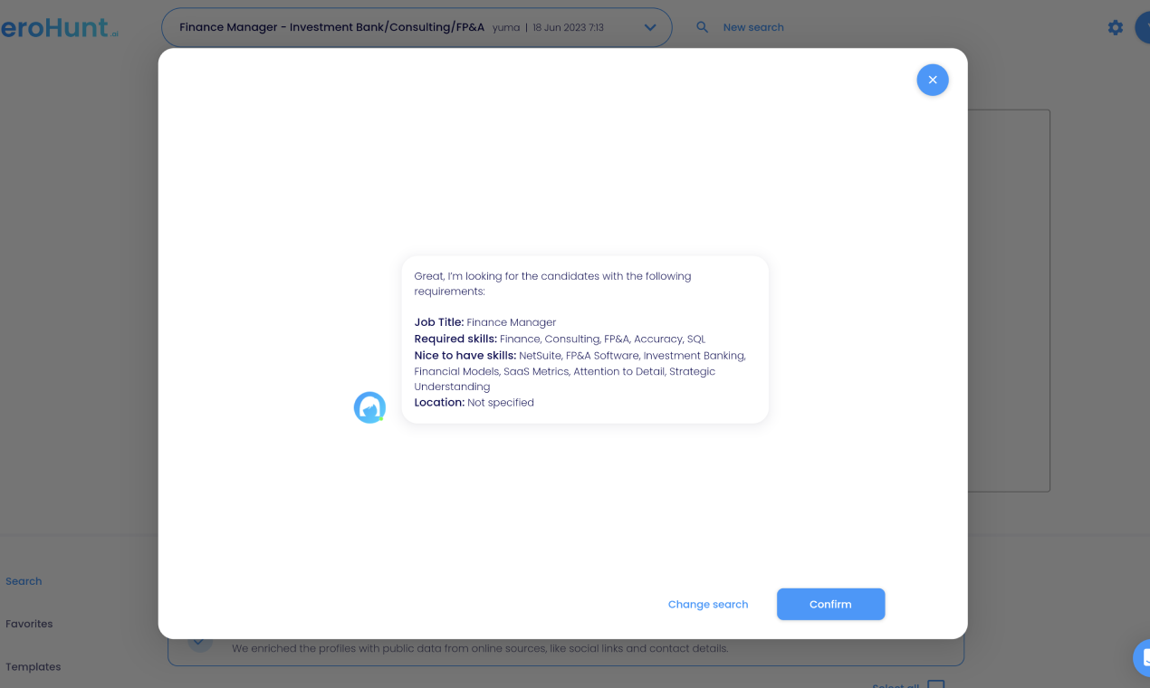 Mídia 4 de Recrutagpt (por herohunt.ai) - Encontre e alcance o melhor talento no piloto automático completo
