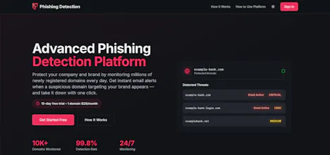 PhishingDetection.io gallery image