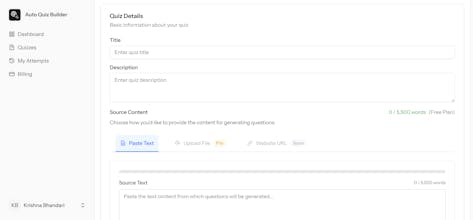 AutoQuizBuilder: Create AI Quizzes gallery image