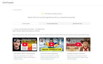 Viral NanoBanana Prompts gallery image