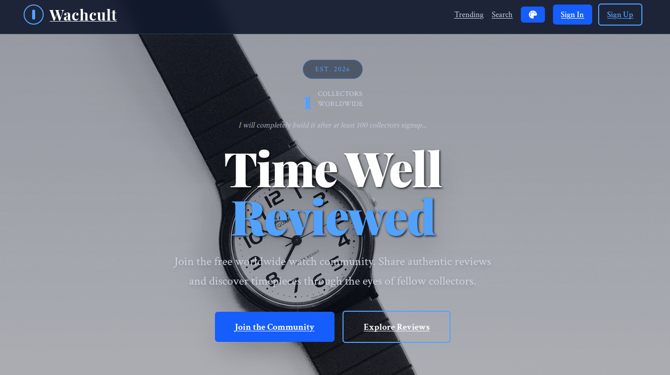 Wachcult - Screenshot 2 showing product features and functionality