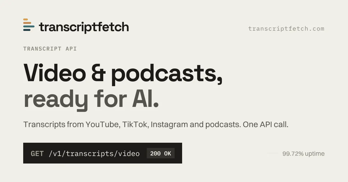 TranscriptFetch gallery image