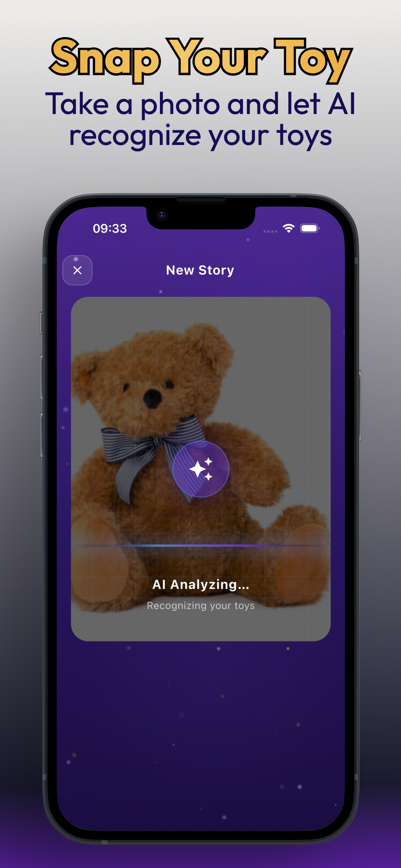 ToyTales AI - Screenshot 3 showing product features and functionality