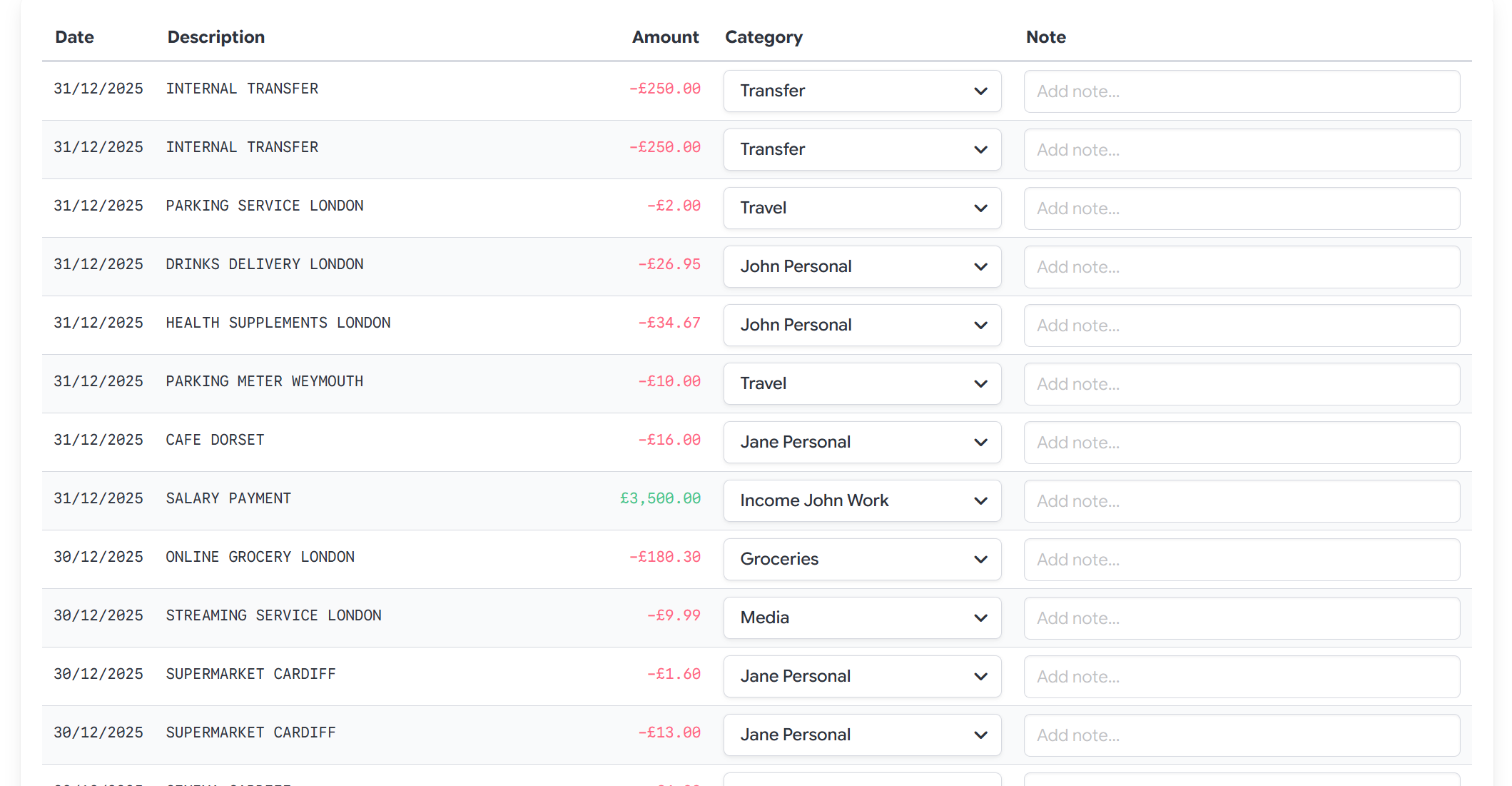 NumeroMoney - Screenshot 5 showing product features and functionality
