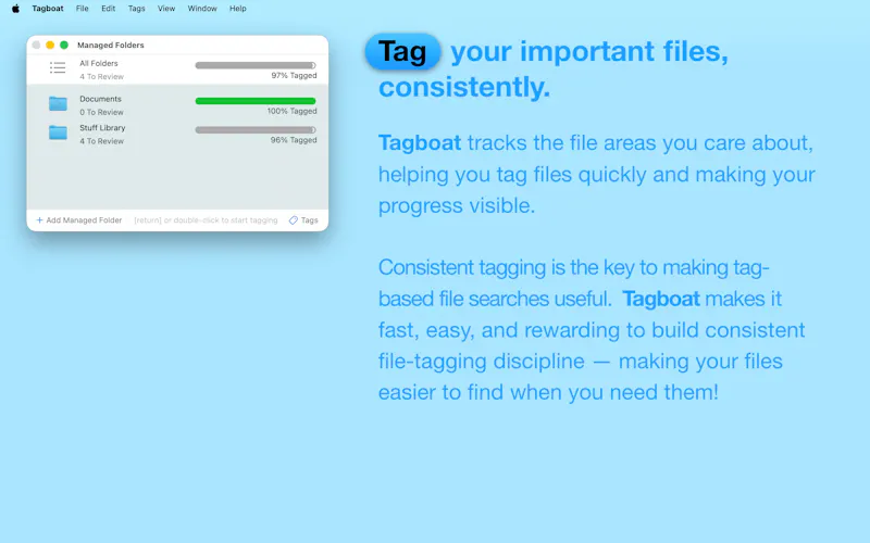 Tagboat File Tagger screenshot 2
